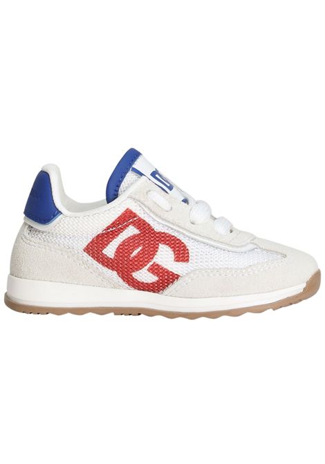 Scarpe bambino bianche DOLCE E GABBANA | DN0217/MABIANCO